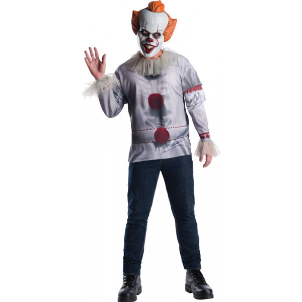 Pennywise Clown-Kostüm – It™ – Erwachsene - I-700021-Parent