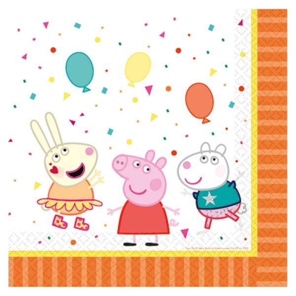 16 Peppa Pig Servietten – 33 x 33 cm - 9906331