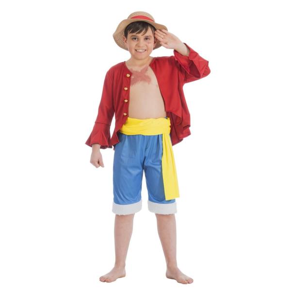Ruffy(TM) Kostüm – One Piece(TM) – Junge - C4612-Parent