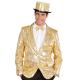 Miniature Showtime Paillettenjacke – Herren: Gold