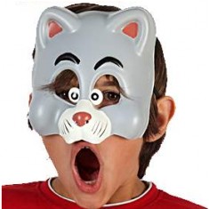 Kinder-Halbmaske - Baby Wolf