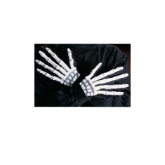 3D-Phosphoreszierende Skelett-Handschuhe für Erwachsene