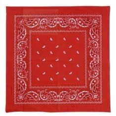 Rotes Bandana