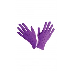 Paar lila Handschuhe für Erwachsene