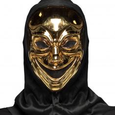 Gold-Psycho-Killer-Maske – Erwachsene