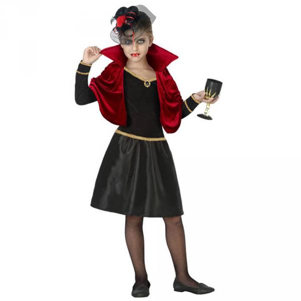 Vampirin-Kostüm - Mädchen - 65806-Parent
