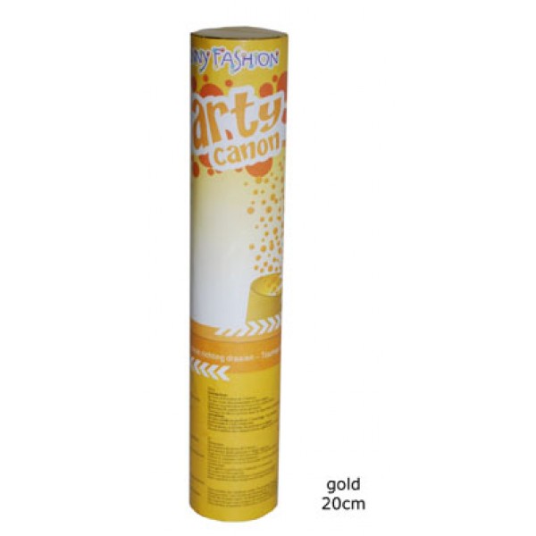 Goldene Konfettikanone – kleines Modell - 66268