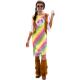 Miniature Regenbogen-Hippie-Kostüm – Damen