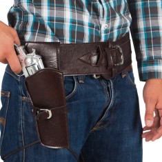 Cowboy-Set – Etui und Gürtel