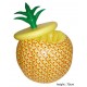 Miniature Aufblasbare Ananas-Dekoration