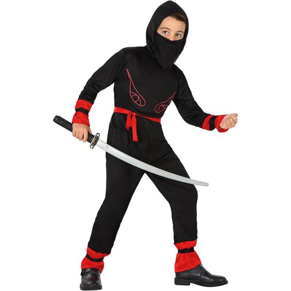 Rotes Ninja-Kostüm – Junge - 39952-Parent