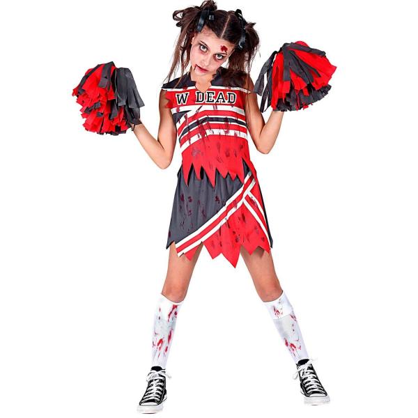 Zombie-Cheerleader-Kostüm – Mädchen - 9857-Parent