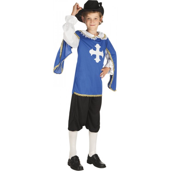 Norbert der Musketier Kostüm – Kind - 82145-Parent