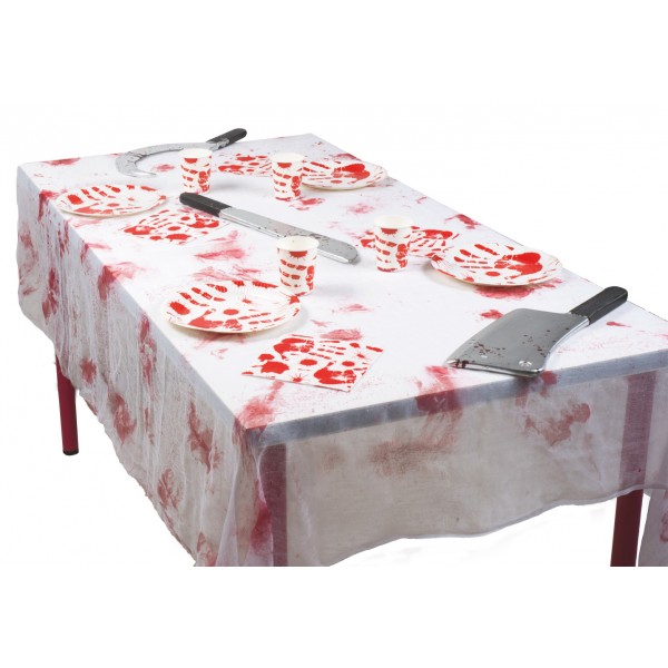  Blutige Tischdecke - Halloween - 72108