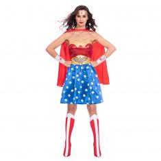Klassisches Wonder Woman™-Kostüm – Damen