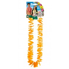 Hawaiianische fluoreszierende Halskette – Orange