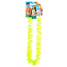 Hawaiianische fluoreszierende Halskette – Gelb
