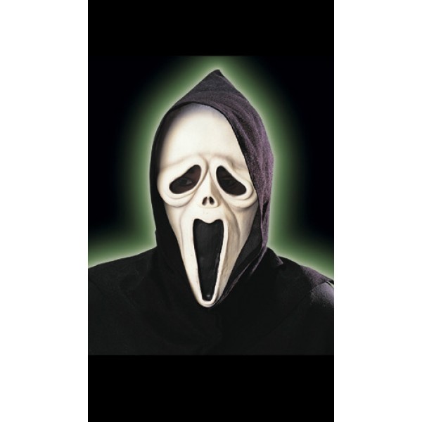 Phosphoreszierende Maske mit Choque Ghost-Kapuze - I-3101