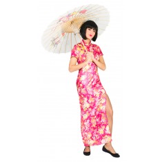 Chinesisches Kleid - Rosa