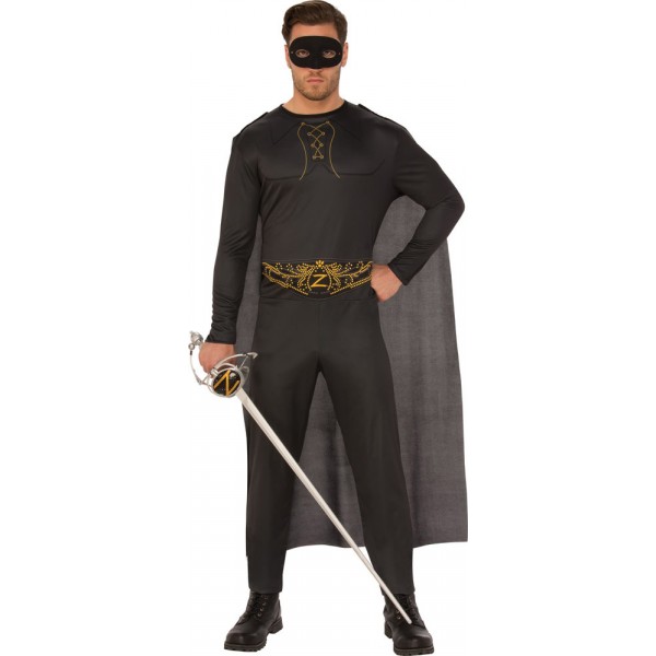 Klassisches Zorro™-Kostüm – Erwachsene - I-820965M-Parent
