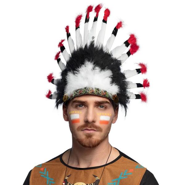 Indischer Mohawk-Kopfschmuck - 44138