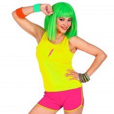 Fluogelbes Trikot – Damen