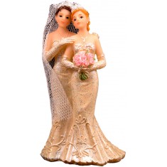 Figur eines homosexuellen Ehepaares - Frau