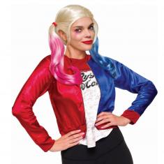 Verkleidungsset: Harley Quin™-Oberteil und Jacke für Erwachsene
