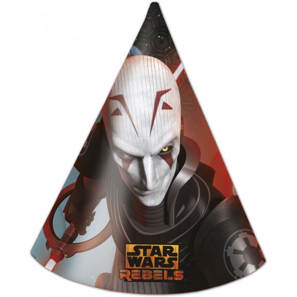 Star Wars Rebels™ Hüte x6 - 84535
