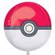 Miniature Runder Aluminiumballon: Pokemon™ Pokéball: 40 cm