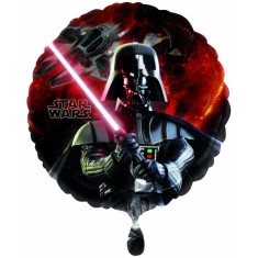 1 runder Mylar-Ballon 45 cm-Star Wars™-
