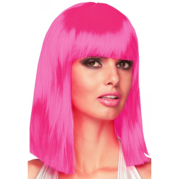 Perücke - Tanz - Neon Pink - 85763