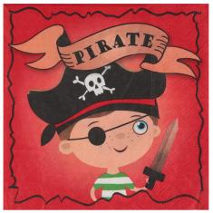 Papierservietten x 20 – Pirat