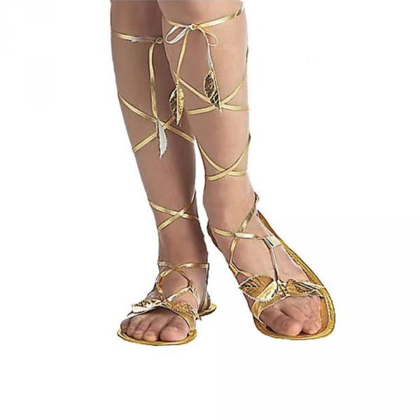 Goldene römische Sandalen – Damen - 60258