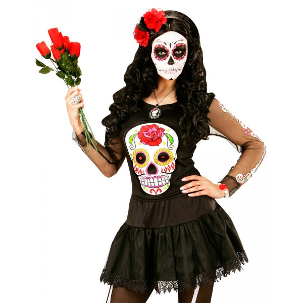 T-Shirt - Dia De Los Muertos - Damen - 49001