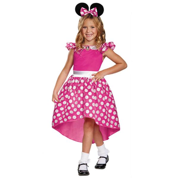Rosa klassisches Minnie™-Kostüm – Kind - 129449-Parent