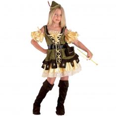 Bogenschütze Robin Hood Kostüm – Mädchen