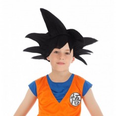 Goku Saiyajin™ schwarze Perücke – Dragon Ball Z™ – Kind