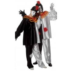 Karnevalskostüm: Unisex-Pierrot-Kostüm