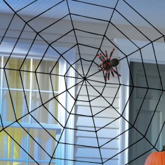 Spinnennetz-Dekoration – Halloween