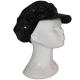 Miniature Glitzer-Disco-Kappe – Schwarz – Erwachsene