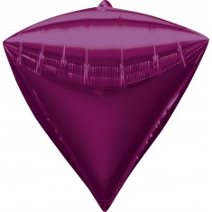  Rosafarbener Diamant-Mylar-Ballon