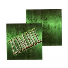 Zombie-Servietten x12