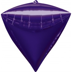  Lila Diamant-Mylar-Ballon