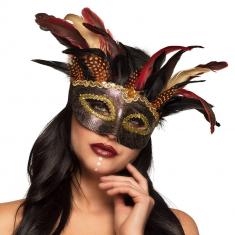 Venezianische Maske: Voodoo Marasa