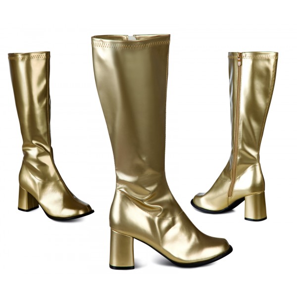 Goldene Retro-Stiefel - parent-16987