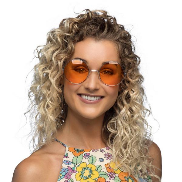  Hippie XL Partybrille - Orange - RDLF-44564