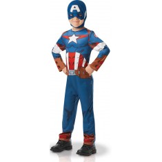 Captain America™-Kostüm – Zeichentrickserie – Kind
