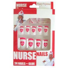 Krankenschwester-Kunstnägel – Accessoire