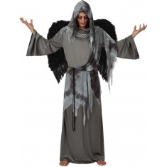 Schwarzer Engel-Kostüm